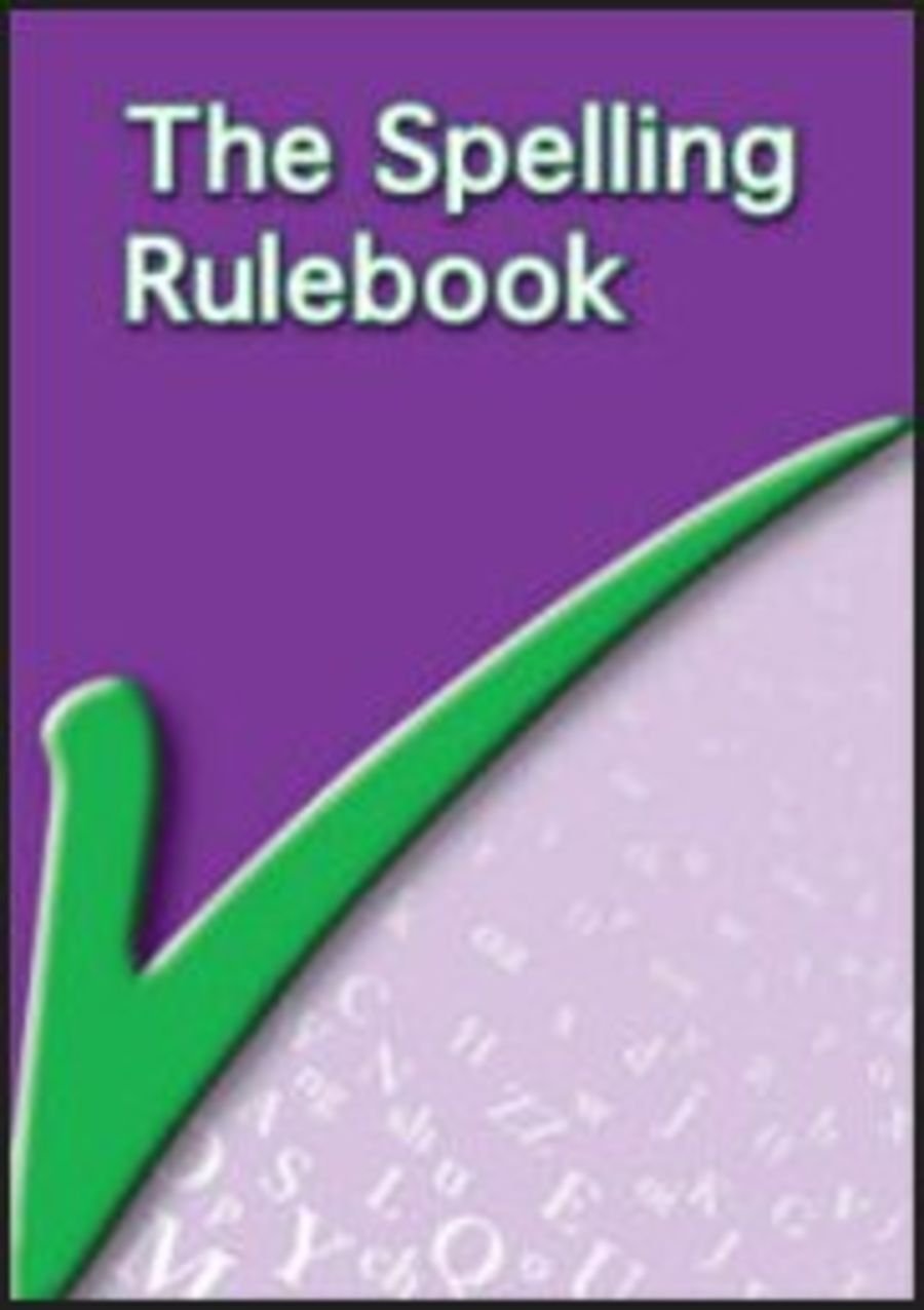 Spelling Rulebook | SEND Resources